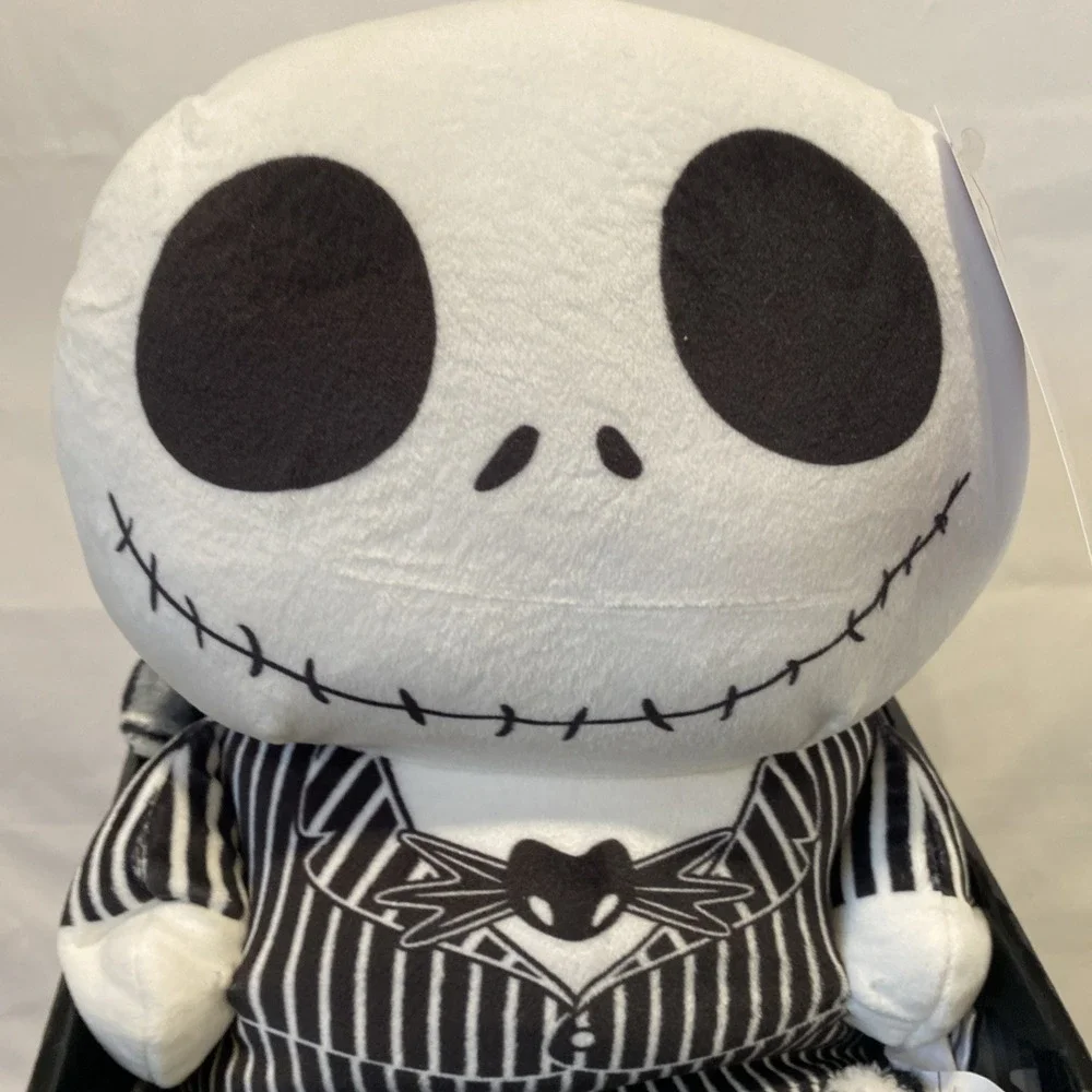 Nightmare Before Christmas Jack Skellington Character Pillow & Throw Blanket Set